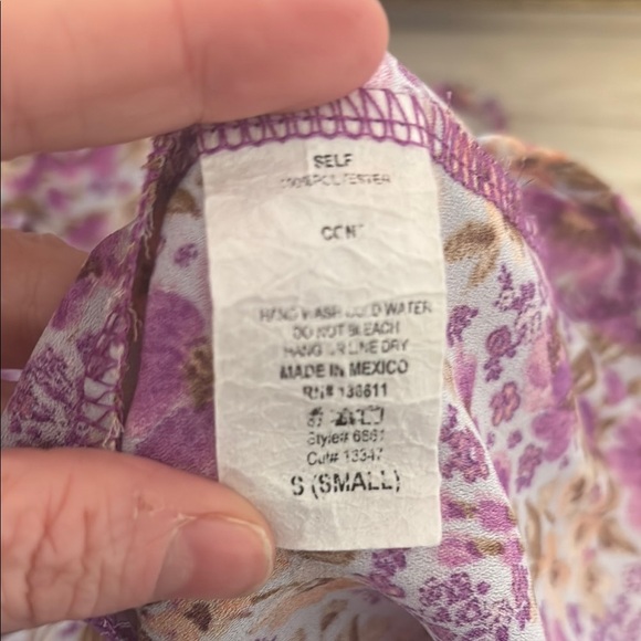 Pulse Purple and Pink Camisole Top - Picture 5 of 5